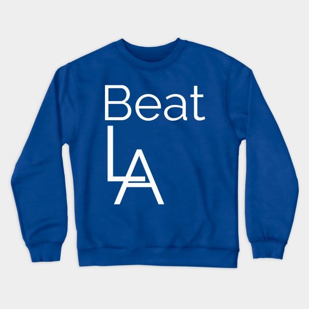 Beat LA! Crewneck Sweatshirt by Courtney's Creations